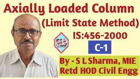 (C-1) Analysis & Design of Axially Loaded Short Column(LSM)