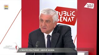 « Mélenchon, c’est l’outrance, la haine incarnée et l’effondrement du pays », fustige Hervé Morin