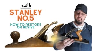 Stanley #5  Hand Plane Restoration. Can we bring it back to life?