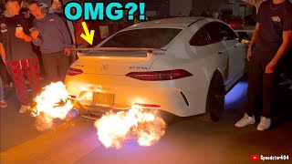 CRAZY Mercedes-AMG GT 63 S Shooting HUGE Flames!