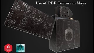 How to use PBR textures in Maya 2022 |  PBR texture uses in Maya V-ray | Maya 2022 tutorial