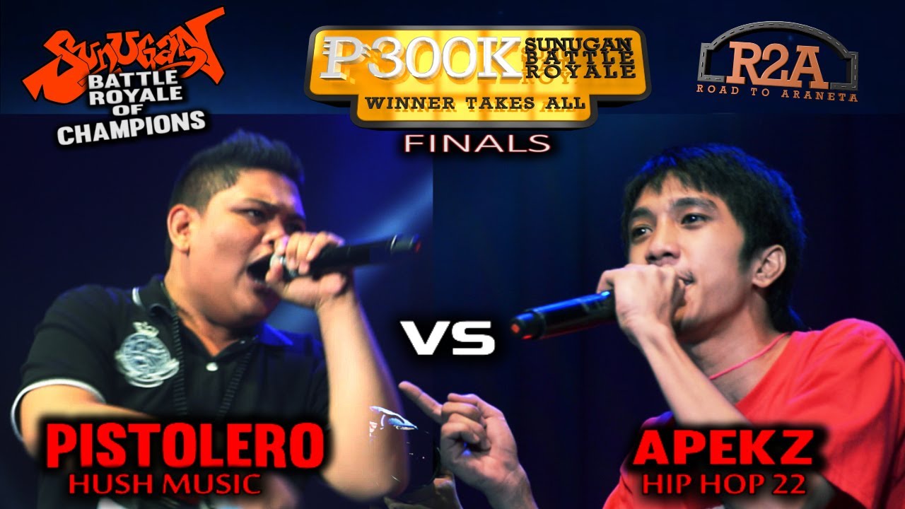 R2A - APEKZ VS PISTOLERO (FINALS) for 300K backed by Manila Symphony ...