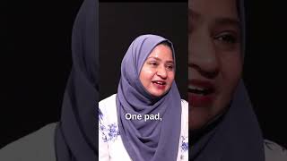 Uncovering the Dark Side: Decomposing Sanitary Pads Exposed #shorts