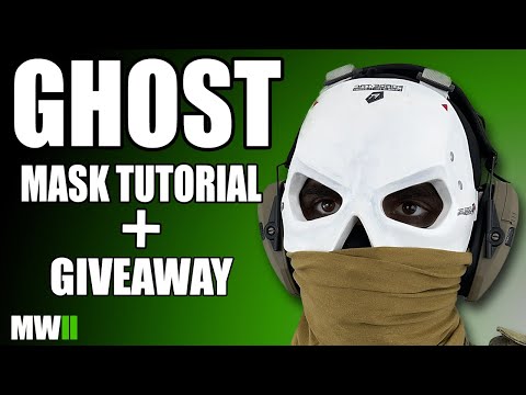 3D file Ghost mask for cosplay Ghost Call of Duty: Modern Warfare