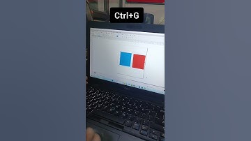 How to Group and Ungroup with Help of Shortcut Key in CorelDraw #GroupUngroup #CorelDRAW