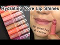 elf Hydrating Core Lip Shines // Lip Swatches & Review
