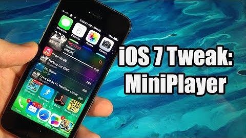 iOS 7 Jailbreak Tweaks: MiniPlayer