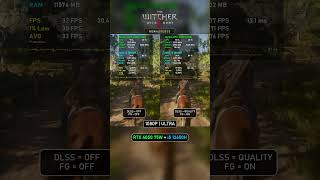 RTX 4050 Laptop Witcher 3 Remastered Gaming Test | 1080P Ultra Settings