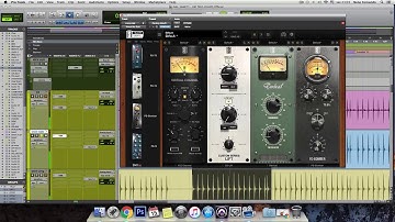 Slate Digital - FG Bomber on snare drums.