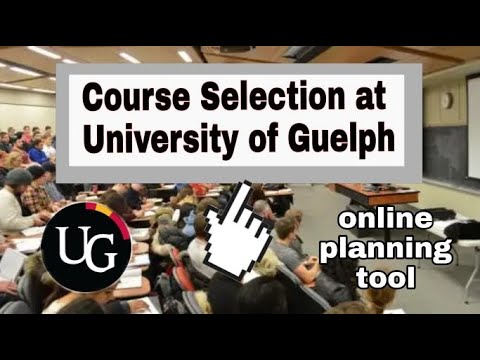 Course Selection at University of Guelph