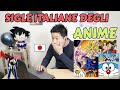 【VIDEO REACTION】GIAPPONESE REAGISCE ALLE SIGLE ITALIANE DEGLI ANIME GIAPPONESI 🇯🇵 🇮🇹