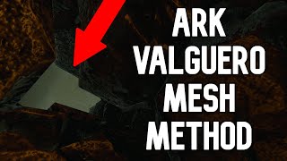 Ark Official How To Mesh Valguero Rat Holes & Base Locations for PvP | ARK: Survival Evolved