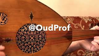 عود: فيروز: ليلية بترجع يا ليل (رائعة!) Oud: Fairouz - Layliye