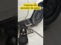 cómo hacer un elevador de autos #mecanicaautomotriz #soldadura