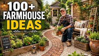 100+ Rustic Farmhouse Backyard Ideas That Make Any Small Garden Feel Like a Country Retreat