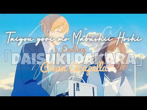 Taiyou Yori Mo Mabushii Hoshi Ending Clean Acapella Vocals Only