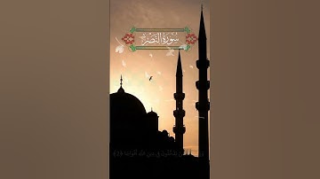 سورة النصر - تلاوة خاشعة - قرآن كريم