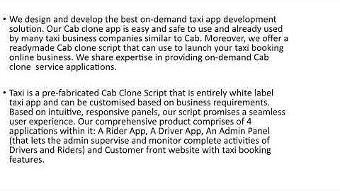 Cab Booking Script | Taxi Booking Script