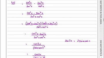 IAL, Edexcel, Jan 2023, P3, Q5, Trigonometric Addition Formulae, Pure, Nick Peters, WMA13/01