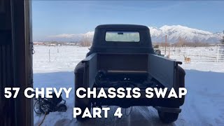 57 Chevy Truck on a Tahoe Chassis Swap Part 4!