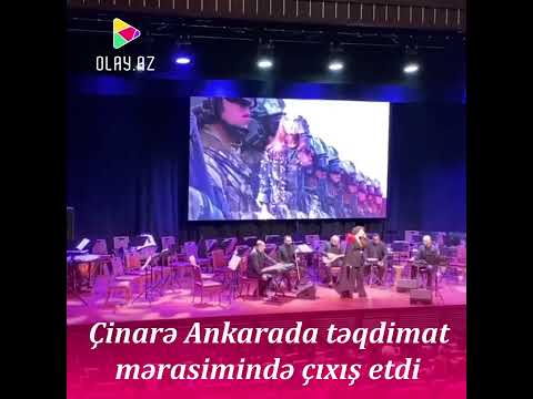 Çinarə Ankarada təqdimat