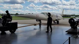 X-3 Moving Back Into The Fourth Hangar At The National Museum Of The U.S. Air Force