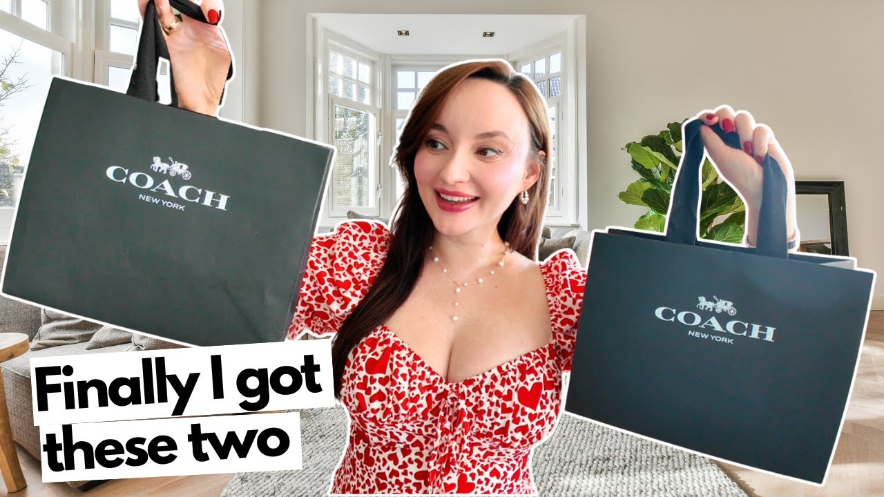 Coach Double Unboxing | Best SLGs You Need Right Now - YouTube
