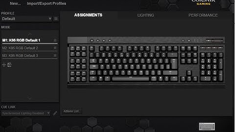 How To: Make an Auto Run Macro with Corsair Utility Engine (CUE)