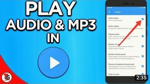 how to play audio in Mxplayer | background audio play mx player | How to play mp3 songs in Mxplayer