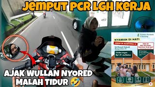 Kelelahan Wullan Sdanai Tidur Di Motor 