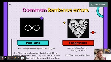 Sentence Structure - Google Slides