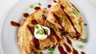 Easy BBQ Chicken Quesadilla Recipe