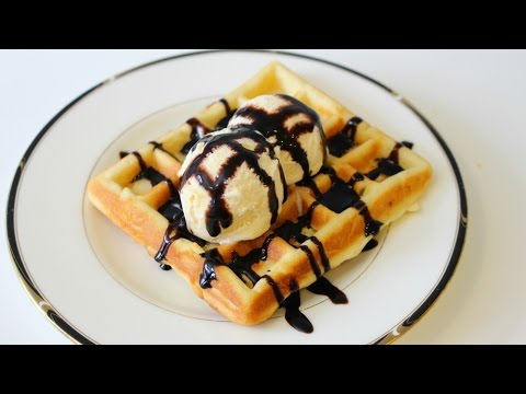 Belgian Waffle Recipe | How to Make Waffles. 