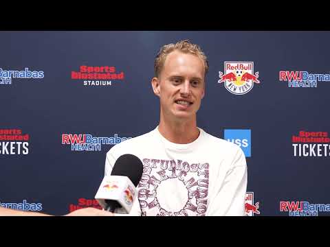 Gustav Berggren on Assisting the Opener & Red Bulls' Win | Post-Game Interview