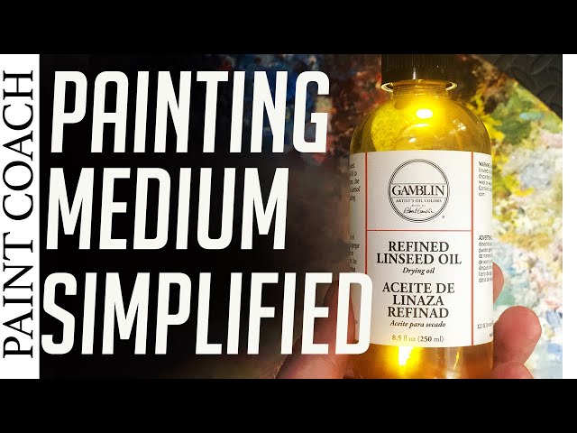 Why you should Stop Using Linseed Oil for Painting and Transition to Walnut  Oil, David Molesky