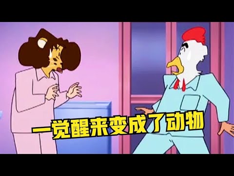 【蠟筆小新】 蜡笔小新：一觉醒来变成动物？遭遇神秘人抓捕！