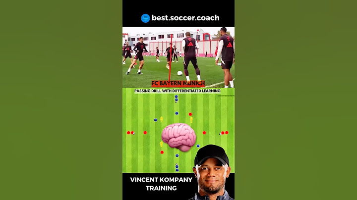 🧠Vincent Kompany’s Passing Drill with Differentiated Learning at Bayern Munich