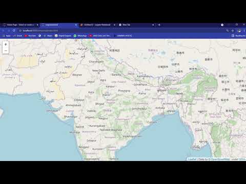 create map using folium