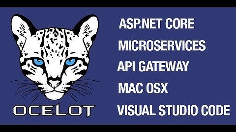 Ocelot Api Gateway with ASP.NET Core 2.1 and VS Code