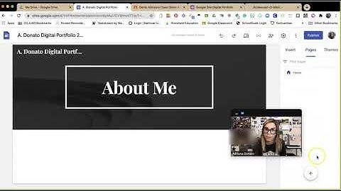 Building Your Google Site and Uploading Artifacts