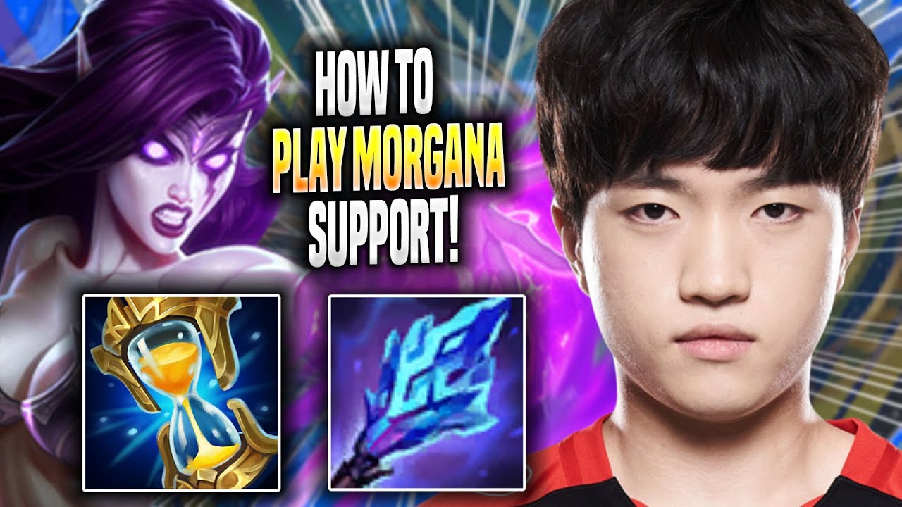 LEARN HOW TO PLAY MORGANA SUPPORT LIKE A PRO   T1 Keria Plays Morgana SUPPORT vs Rakan