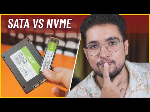 Videó: Mi a különbség a SATA és az NVMe között?