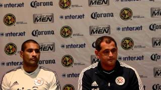 Conferencia de prensa del DT Francisco Arce y Paulo Da Silva (09-08-2011)