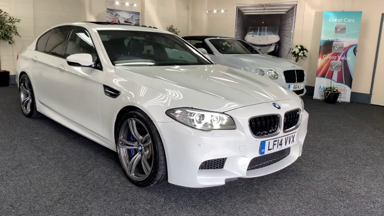 Bmw m5 white