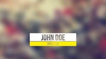 25 Clean Lower Thirds | After Effects Project Files - Videohive template