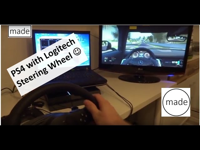 MaxRace F1 V5 PS4 + Logitech G27 Racing Wheel