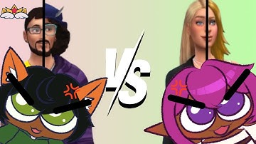 NOOB VS PRO | Making the SAME sims in CAS | SIMS 4 Create A Sim Challenge 🪞