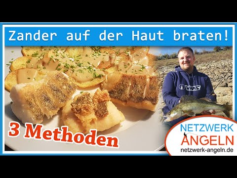 Video: So Braten Sie Zander Richtig