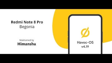 How to Install Havoc OS v4.19 Android 12 for Redmi note 8 pro (Begonia) Best ROM Installation 🔥🔥