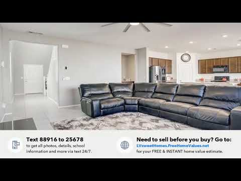 5258 BELMONT MILL Court, Las Vegas, NV home video tour